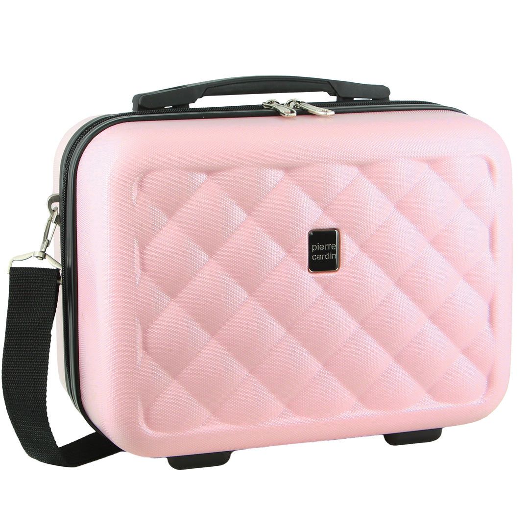 Pierre Cardin Hard Shell Beauty Case Resväskor Travel Svarta | JFERHN741
