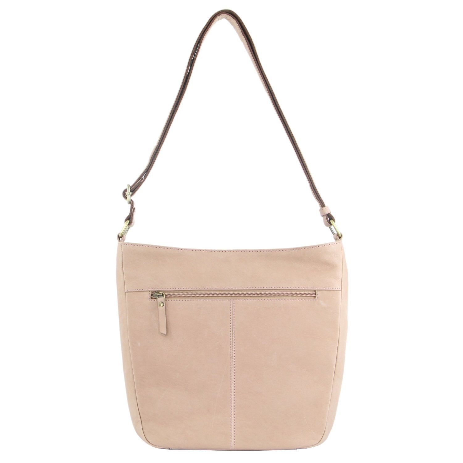 Pierre Cardin Herringbone Embossed Leather CrossBody Bag Crossbody Väska Dam Rosa | OCLBRY258