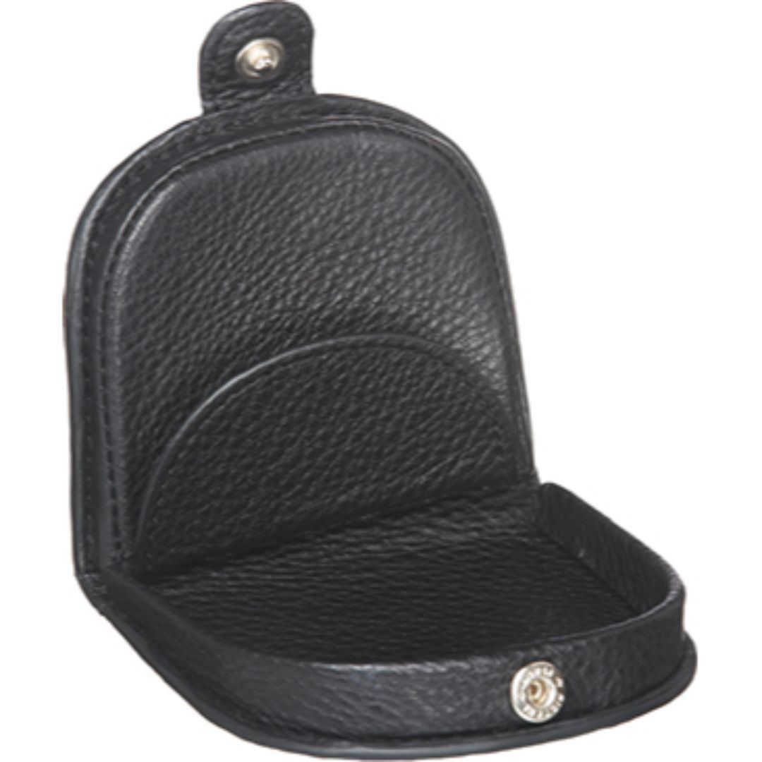 Pierre Cardin Italian Leather Coin Purse Korthållare Herr Svarta | YFOZES095