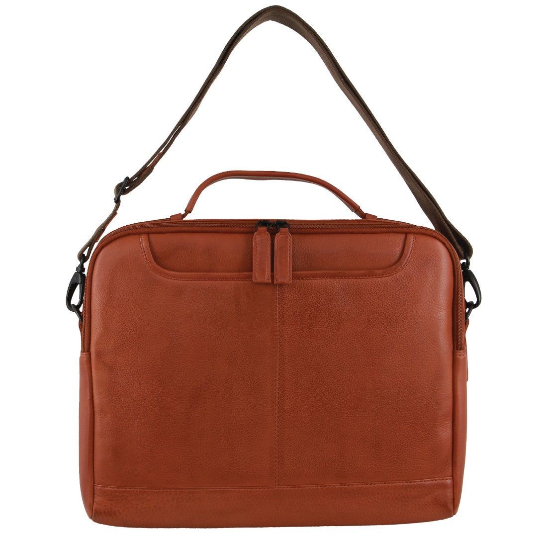 Pierre Cardin Italian Leather Computer Bag Business Computer Bags Herr Bruna | HGJFWY362