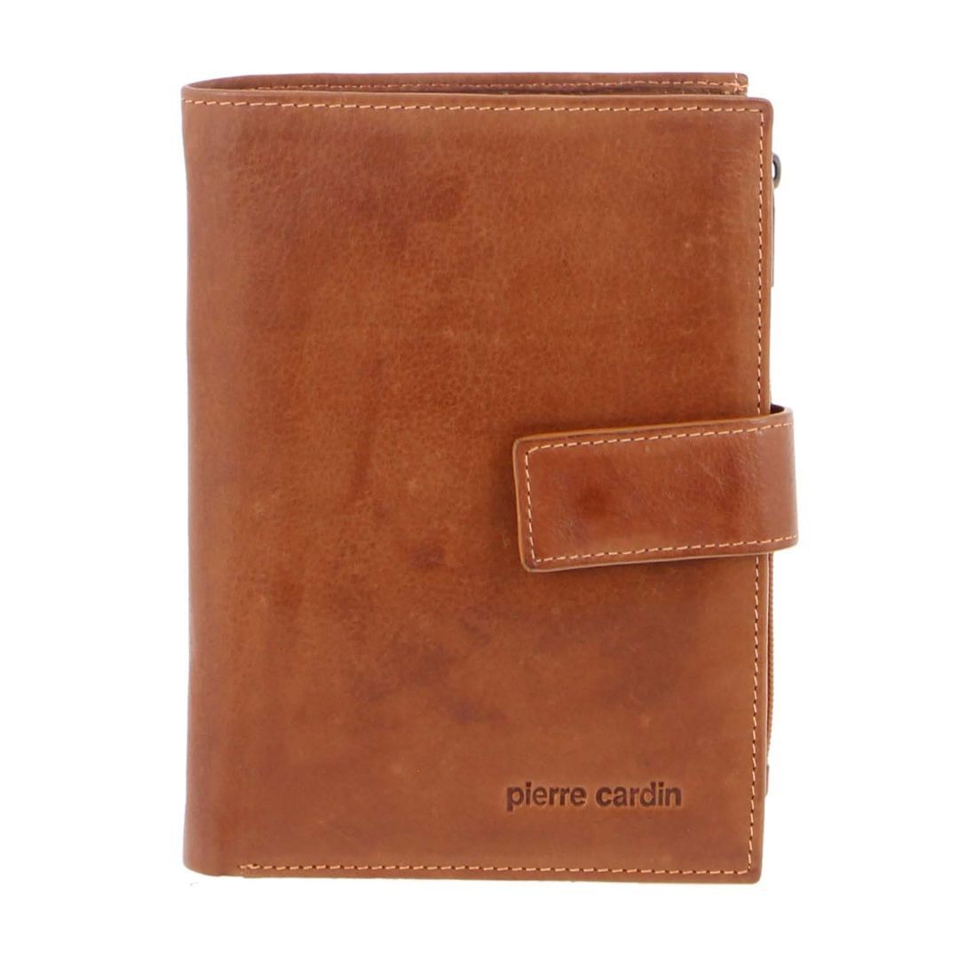 Pierre Cardin Italian Leather Tab Wallet Medium Wallets Dam Svarta | XTLDEA462