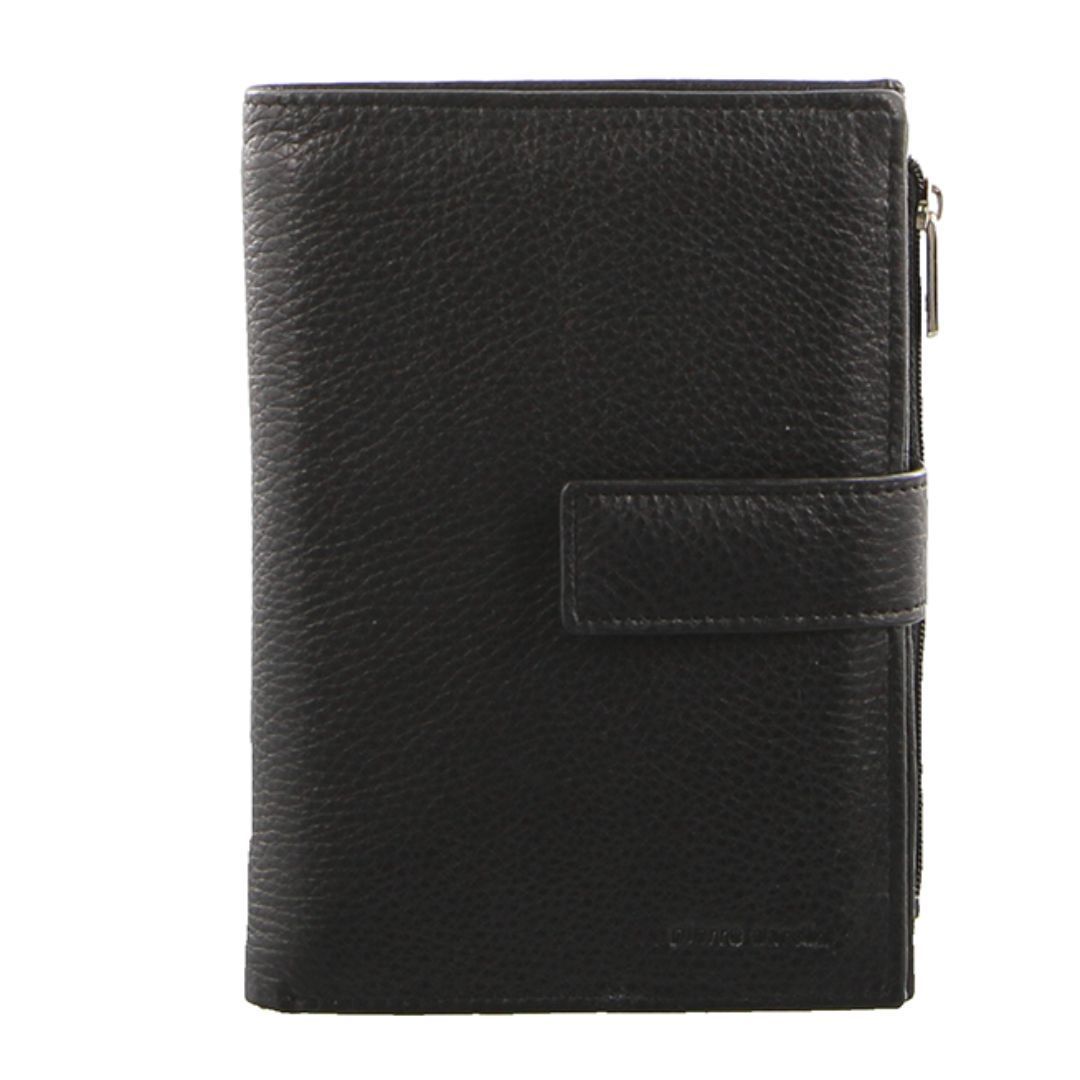 Pierre Cardin Italian Leather Tab Wallet Medium Wallets Dam Svarta | XTLDEA462