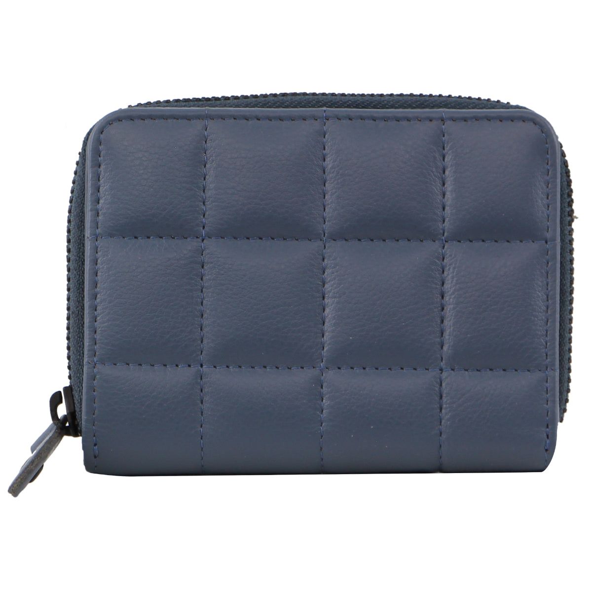 Pierre Cardin Italian Pleated Leather Press Stud Wallet Dragkedja Runt Plånbok Dam Zirkon | FYCWSG241