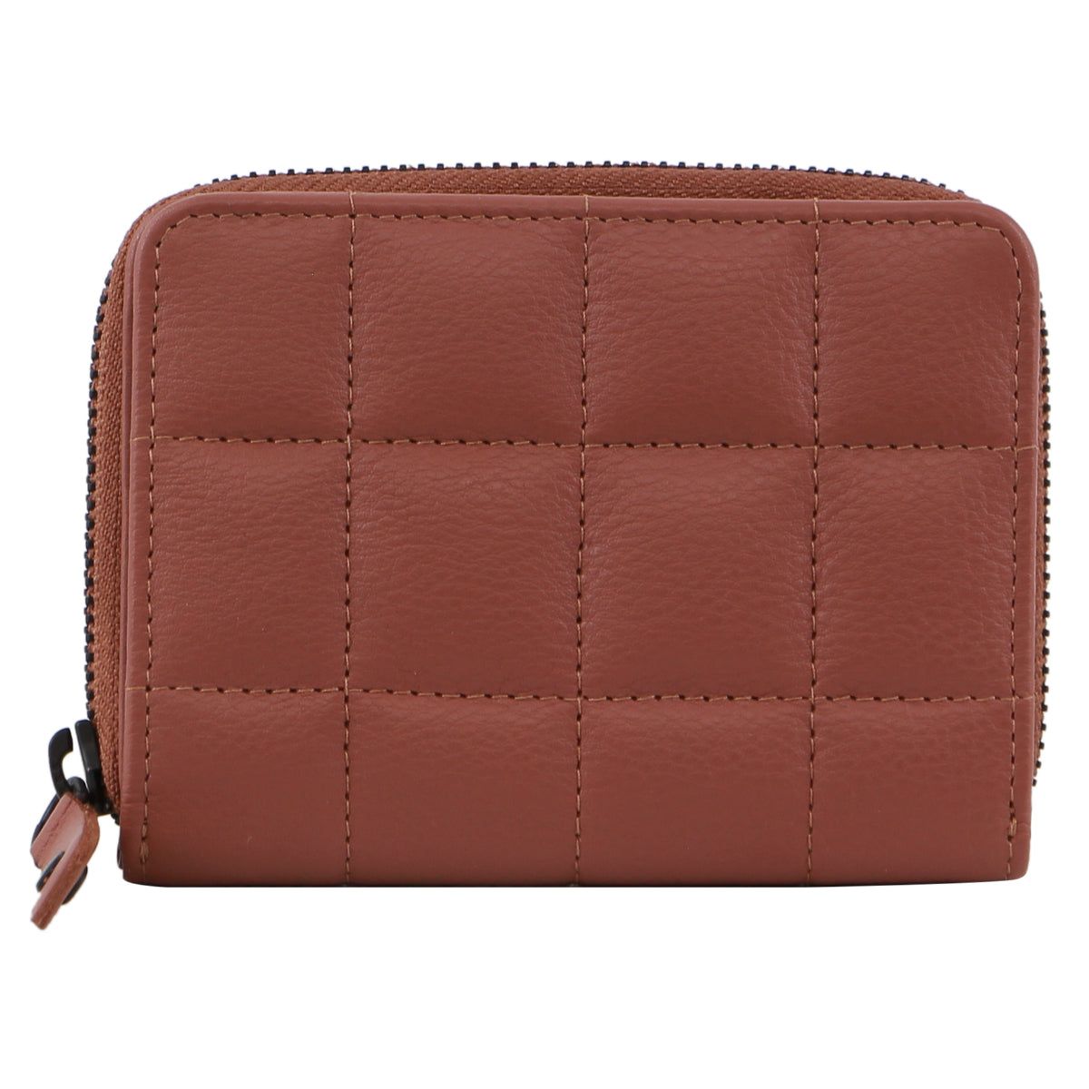 Pierre Cardin Italian Pleated Leather Press Stud Wallet Dragkedja Runt Plånbok Dam Rosa | XKSRHY207