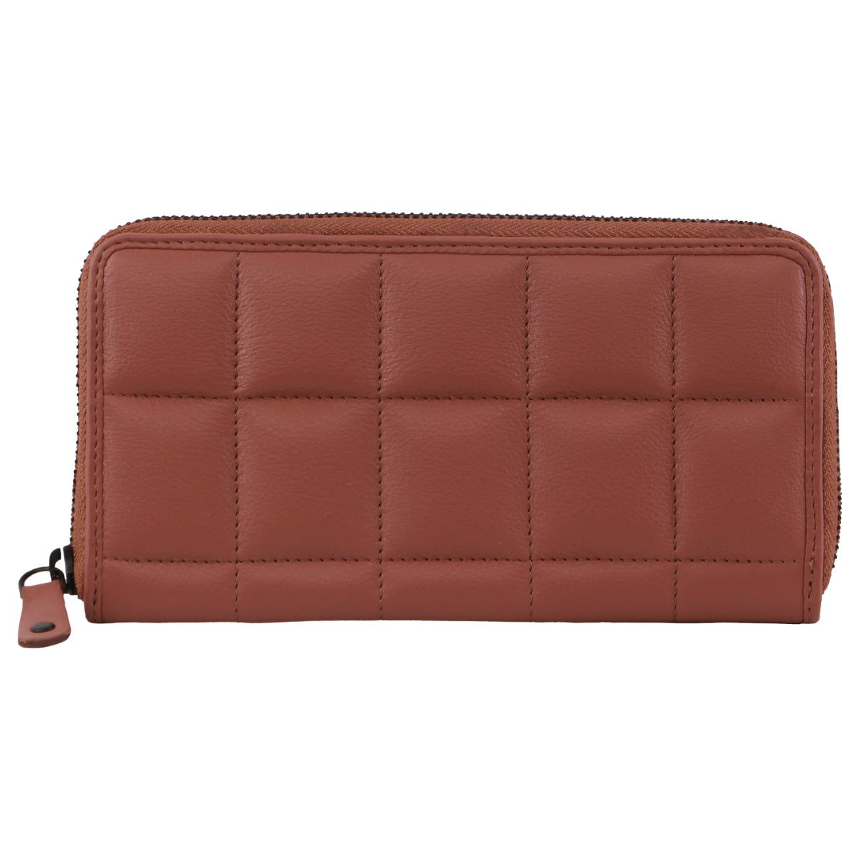 Pierre Cardin Italian Pleated Leather Zip Wallet Dragkedja Runt Plånbok Dam Turkos | RMHGUJ094
