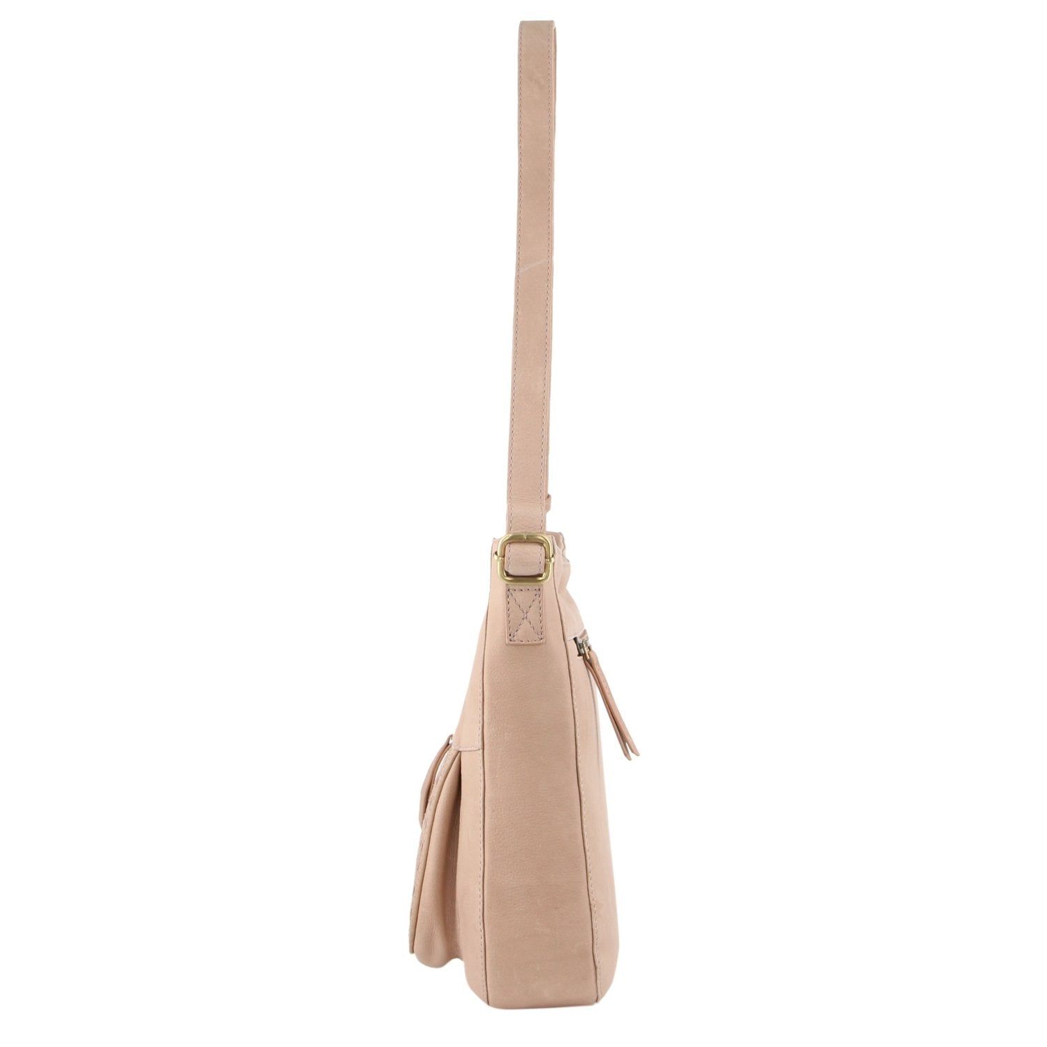 Pierre Cardin Large Woven Embossed Leather Crossbody Bag Crossbody Väska Dam Rosa | CVUQSY548