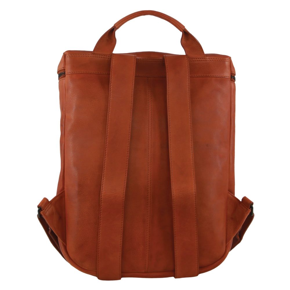 Pierre Cardin Leather Backpack Ryggsäckar Dam Bruna | DROMIV628