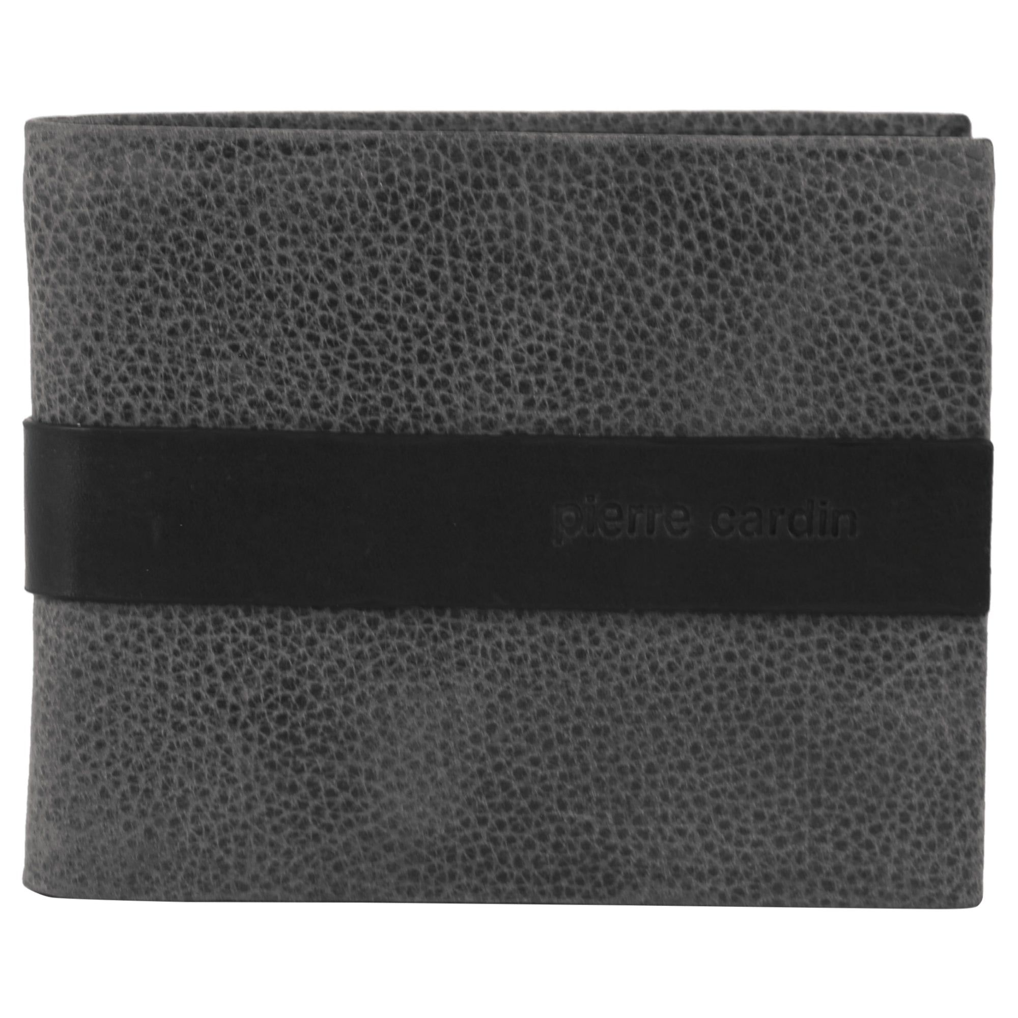 Pierre Cardin Leather Bi-Fold Wallet Bi-Fold Wallets Herr Svarta | BLGTMR628