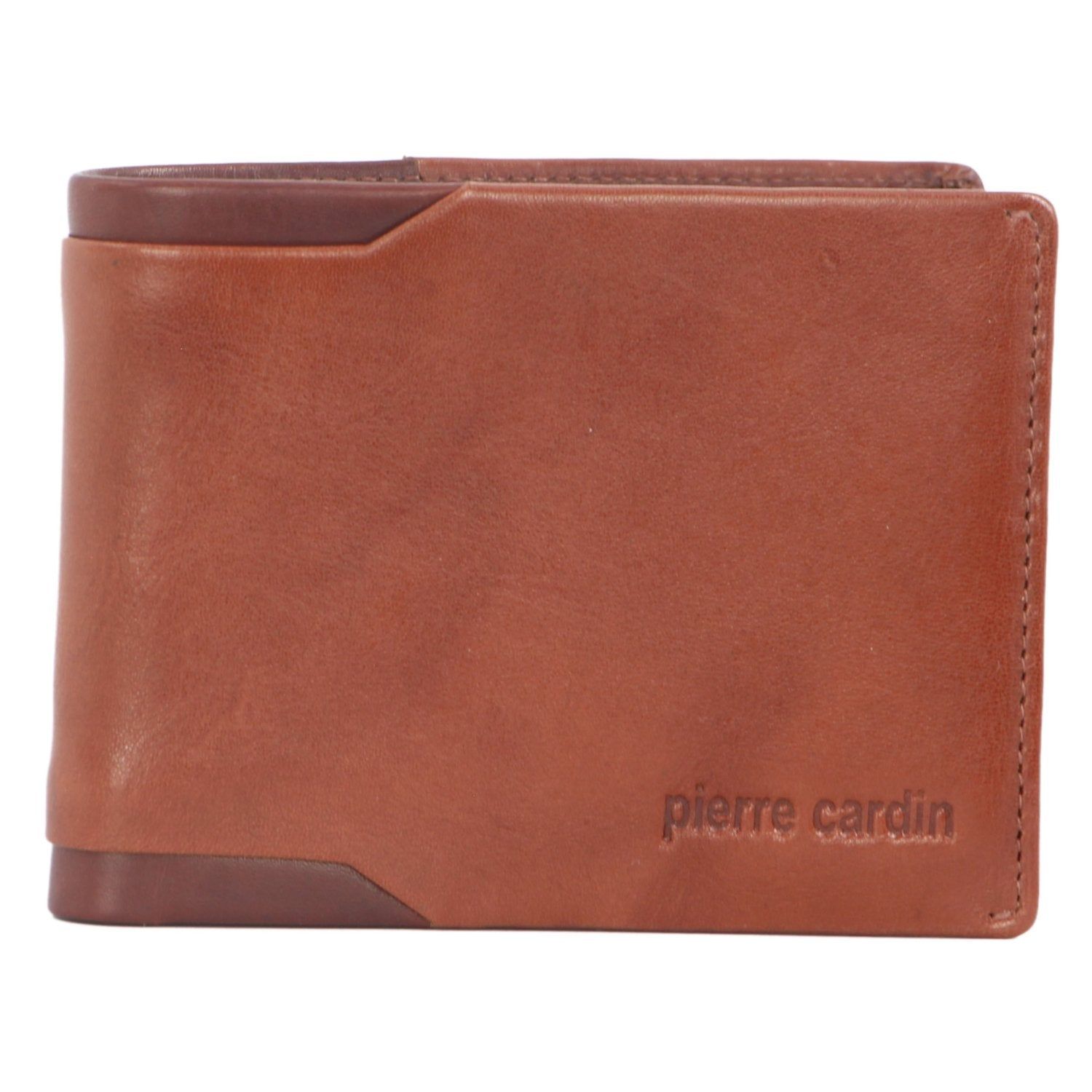 Pierre Cardin Leather Bi-Fold Wallet Bi-Fold Wallets Herr Svarta | NPROQI673