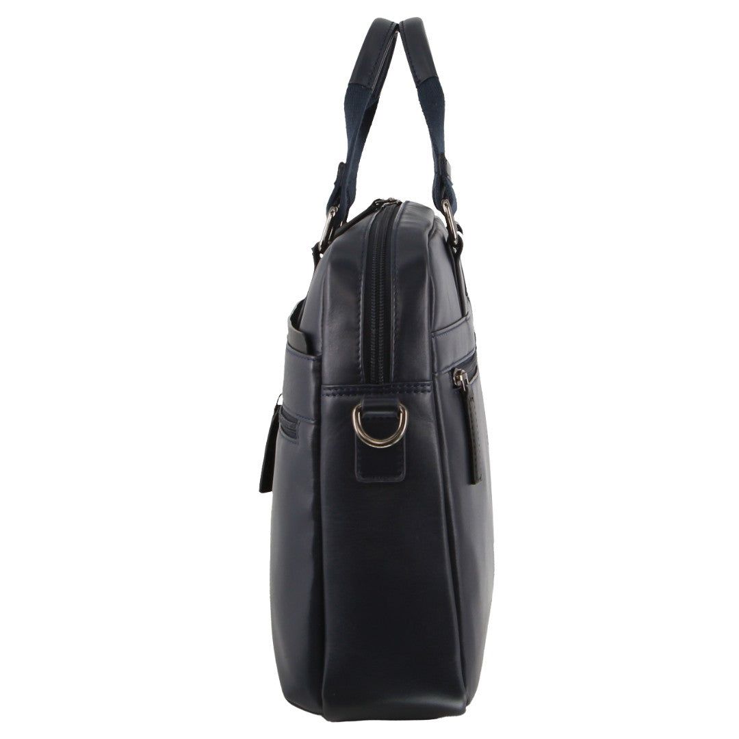 Pierre Cardin Leather Business Computer Bag Business Computer Bags Herr Svarta | EBKMUJ601