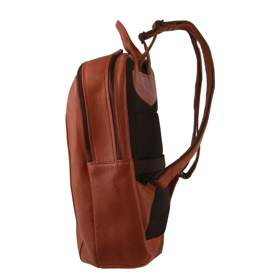 Pierre Cardin Leather Business Laptop Backpack Business Computer Bags Herr Bruna | XJEULG781