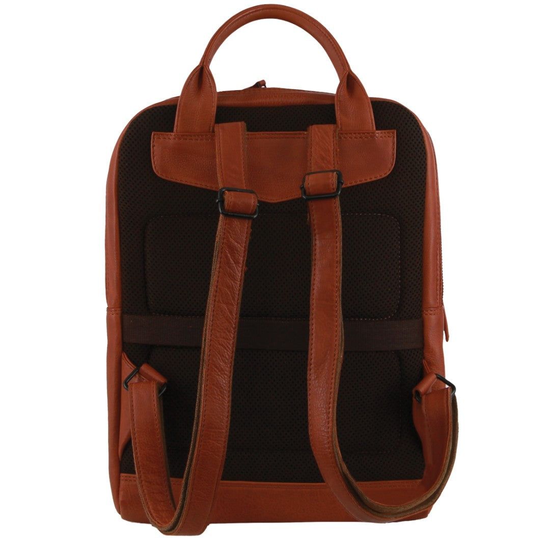 Pierre Cardin Leather Business Laptop Backpack Business Computer Bags Herr Bruna | XJEULG781