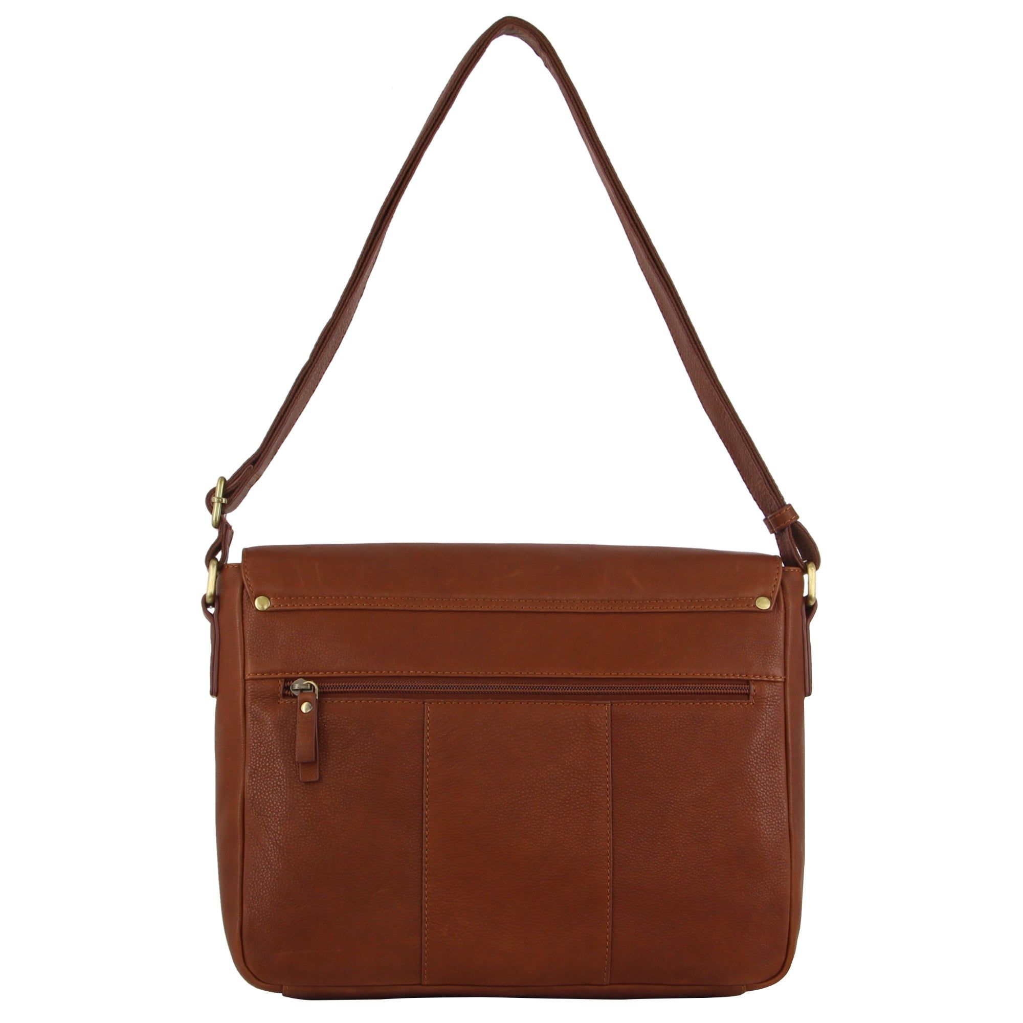 Pierre Cardin Leather Business Satchel Laptop Travel Bruna | HAUIXD820