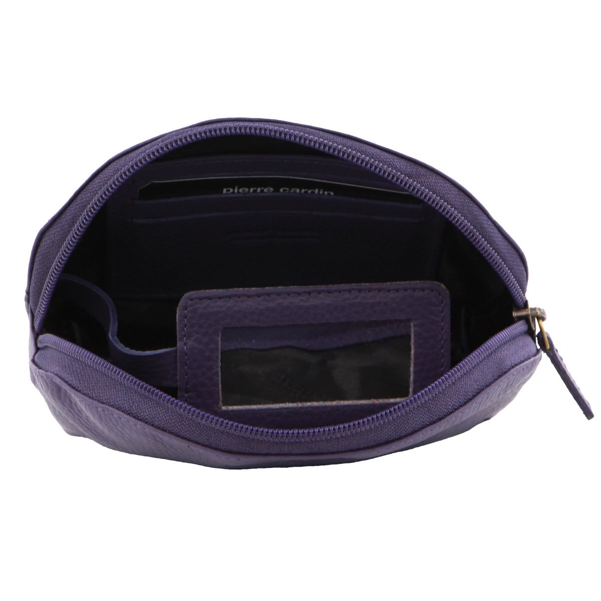 Pierre Cardin Leather Coin Purse Myntplånbok Dam Lila | IWPXDT523
