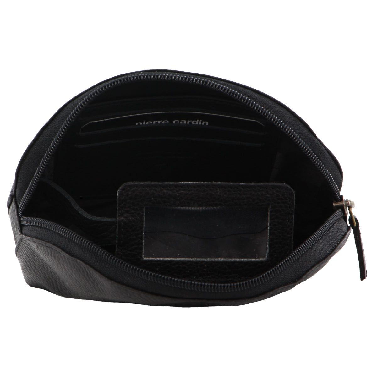 Pierre Cardin Leather Coin Purse Myntplånbok Dam Svarta | RMJKVG241