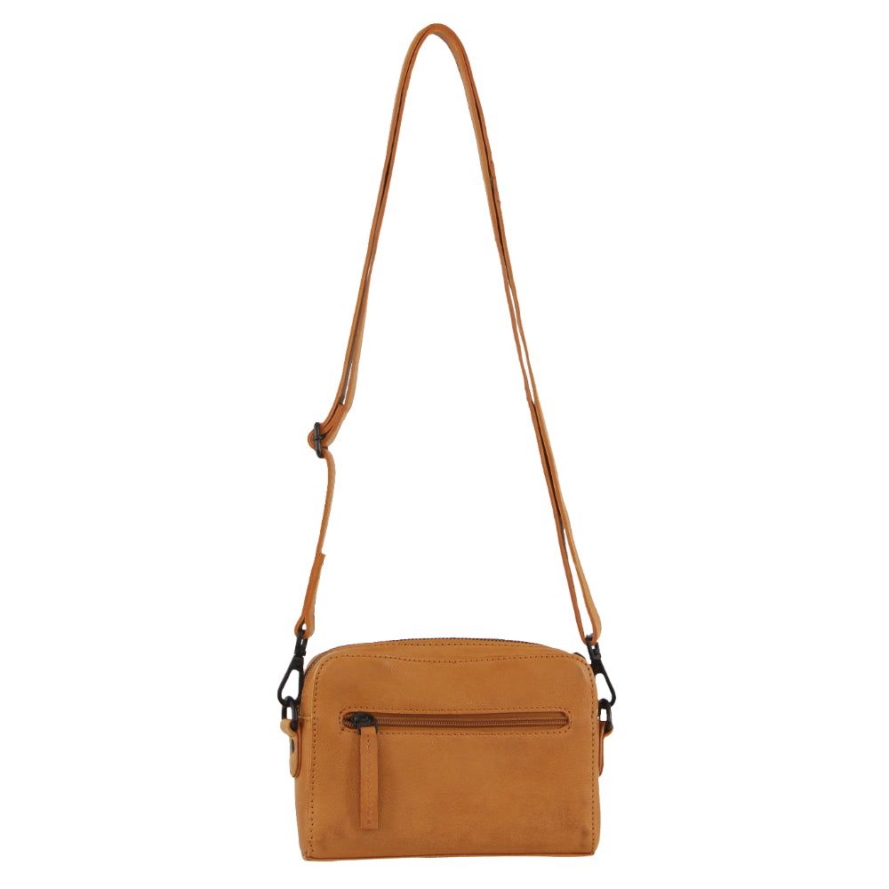 Pierre Cardin Leather Cross-Body Bag Crossbody Väska Dam Gula | UZCGME846