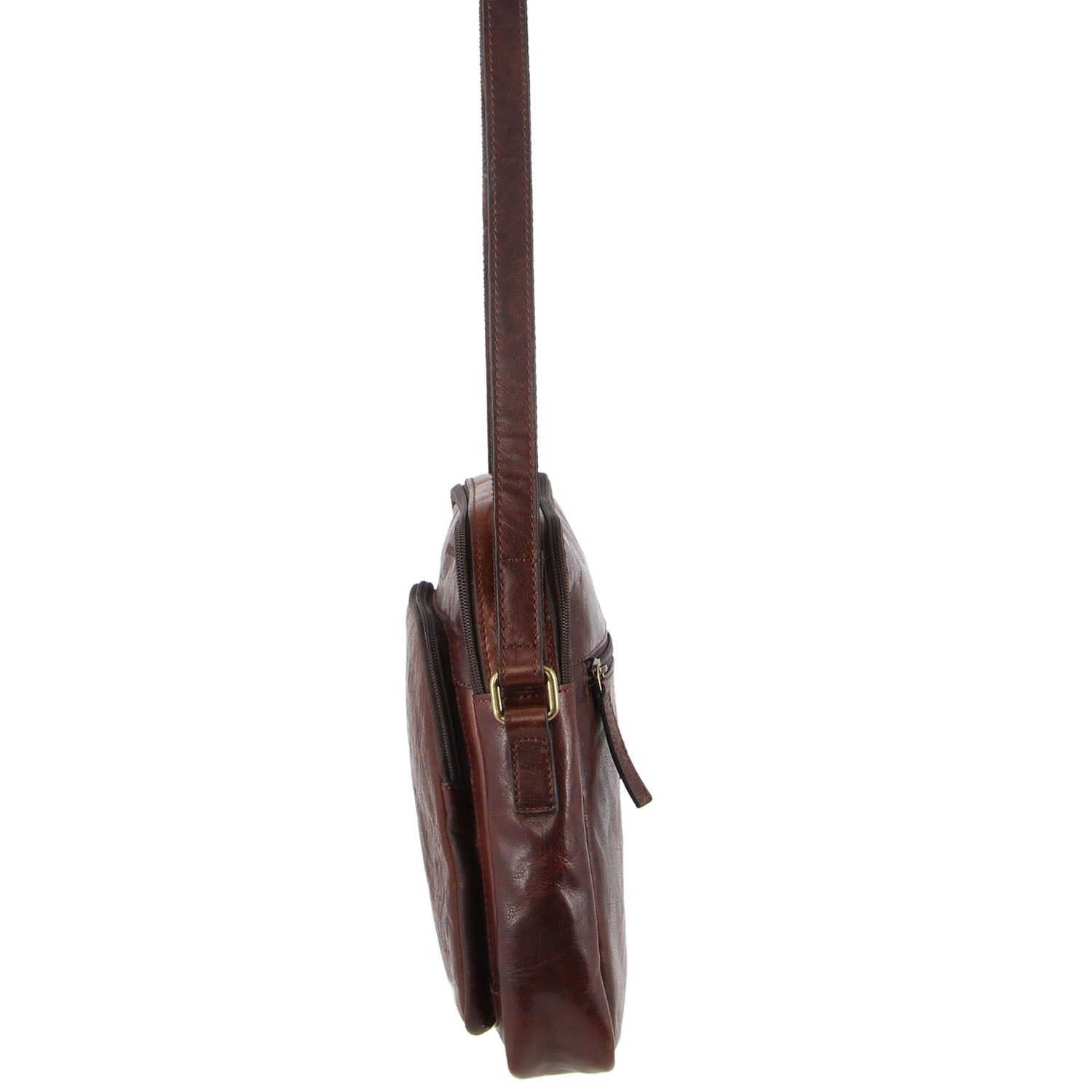 Pierre Cardin Leather Cross-Body Bag Tablet Bags Herr Bruna | IWOLTP481