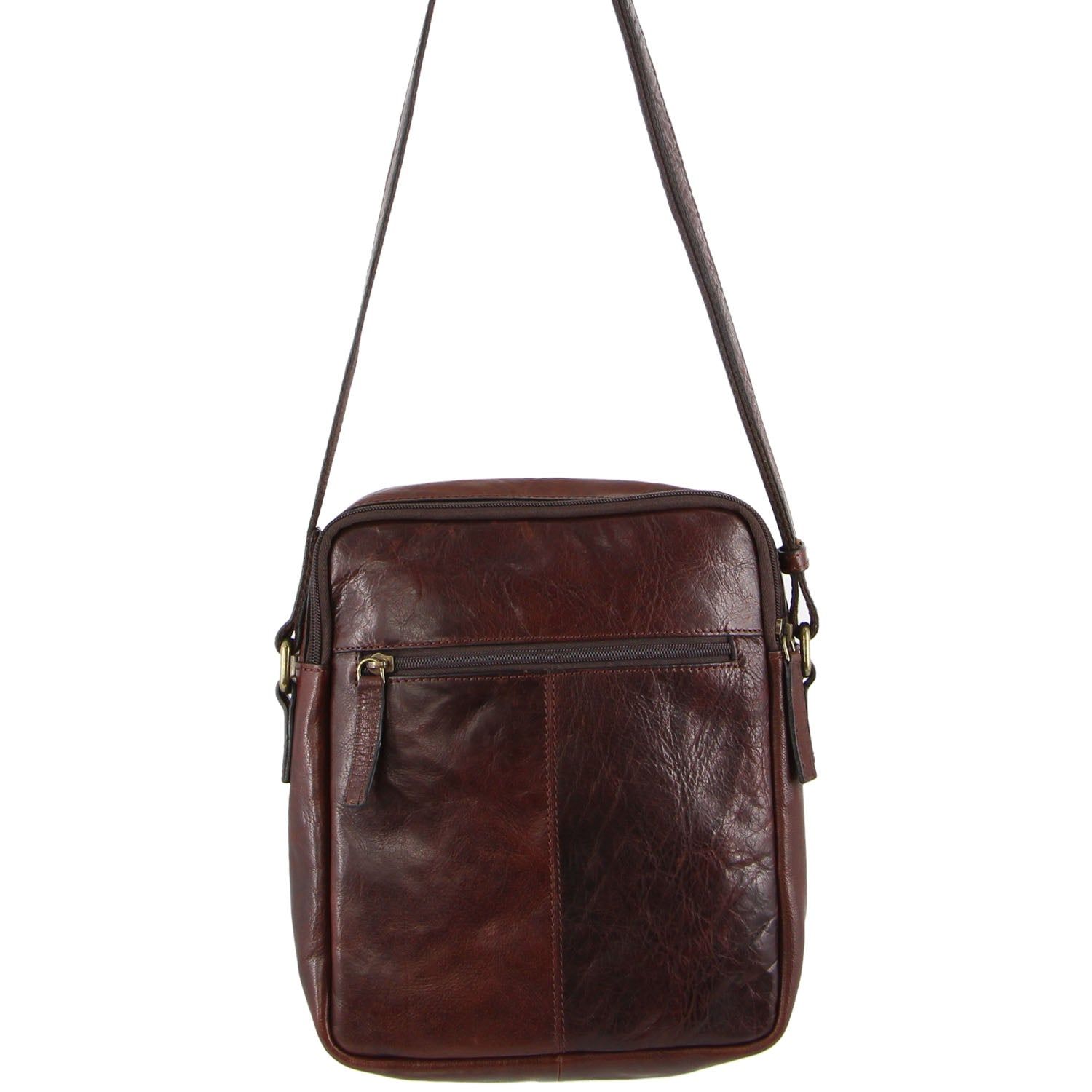 Pierre Cardin Leather Cross-Body Bag Tablet Bags Herr Bruna | IWOLTP481