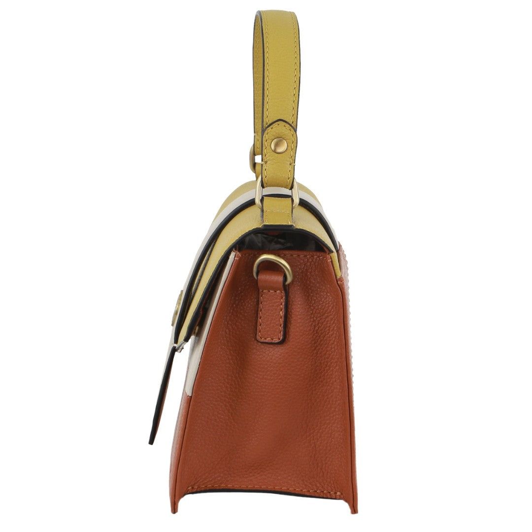 Pierre Cardin Leather Cross-Body Clutch Bag Clutch Dam Gula | COBAZX579