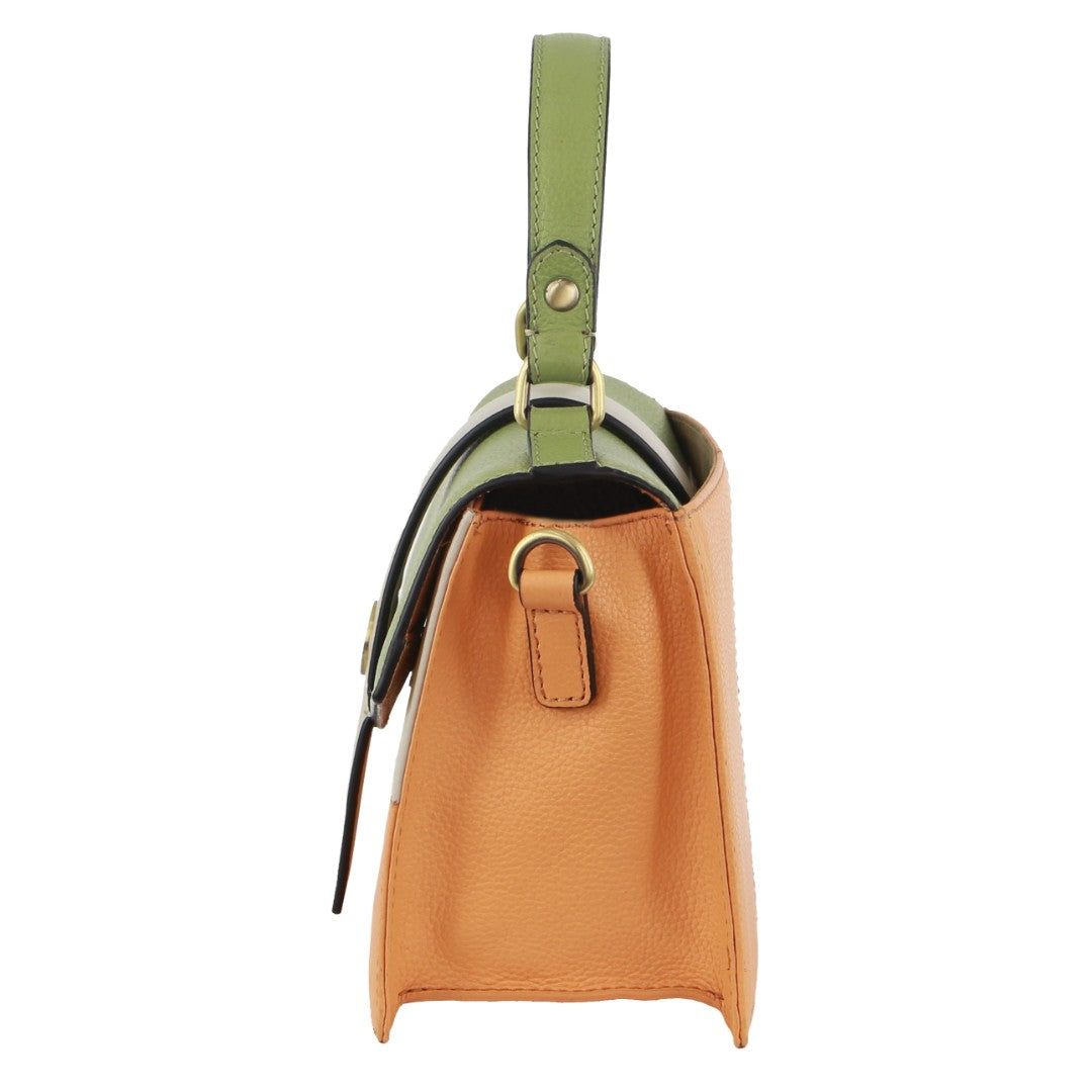 Pierre Cardin Leather Cross-Body Clutch Bag Clutch Dam Leaf | MPKSHJ709