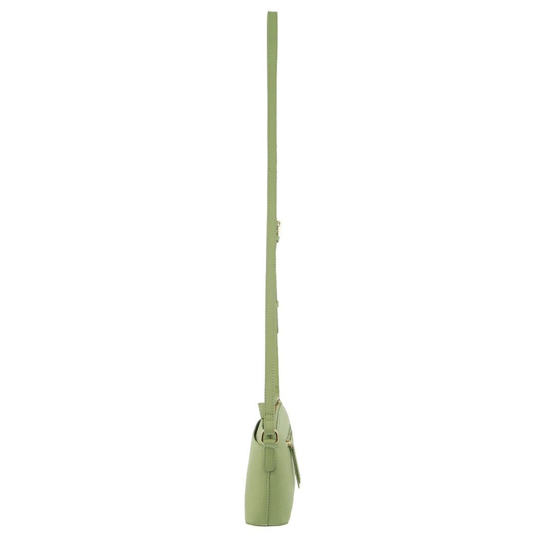 Pierre Cardin Leather Crossbody Bag Clutch Dam Jade | HJAXPD340