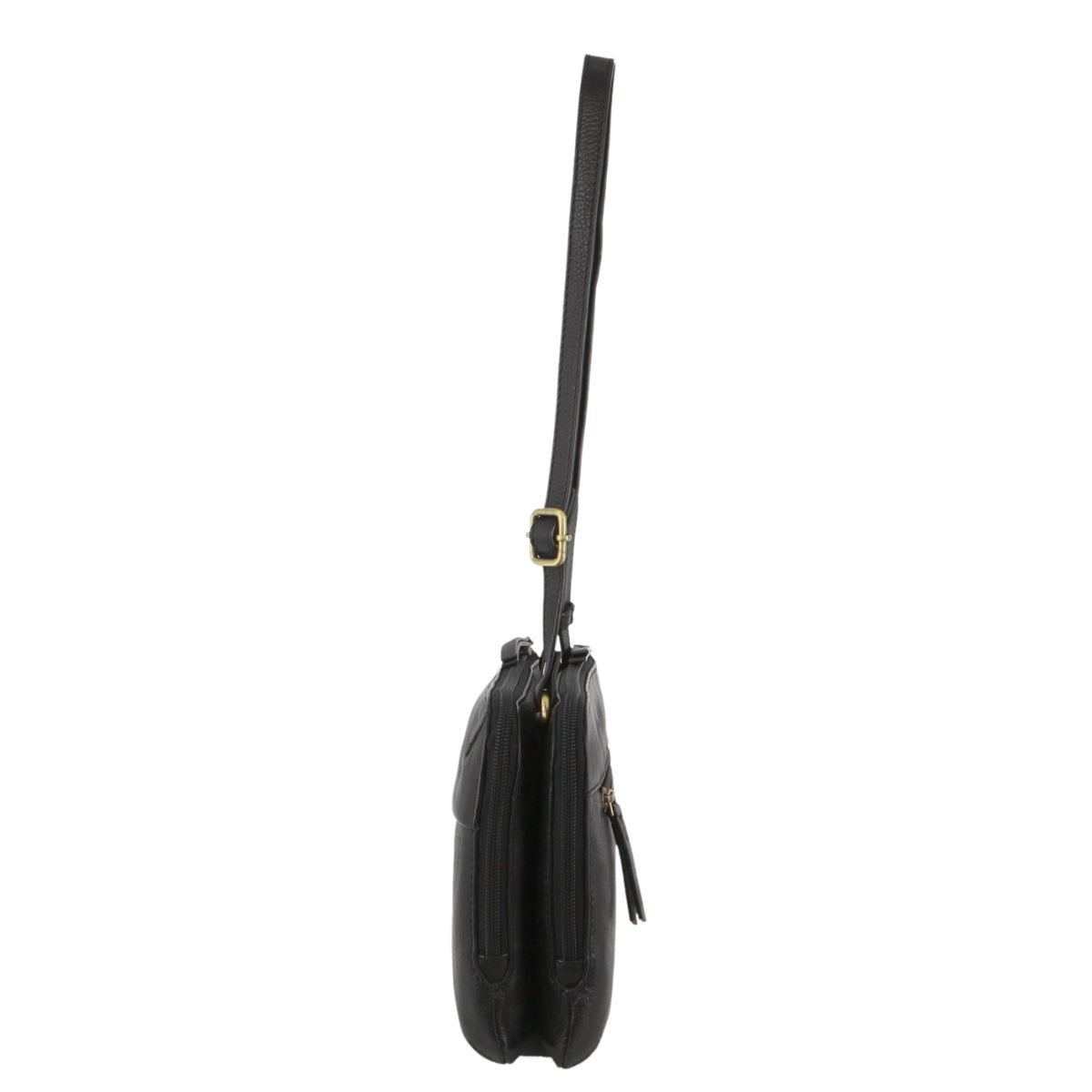 Pierre Cardin Leather Crossbody Bag Clutch Dam Svarta | SZNFPG438