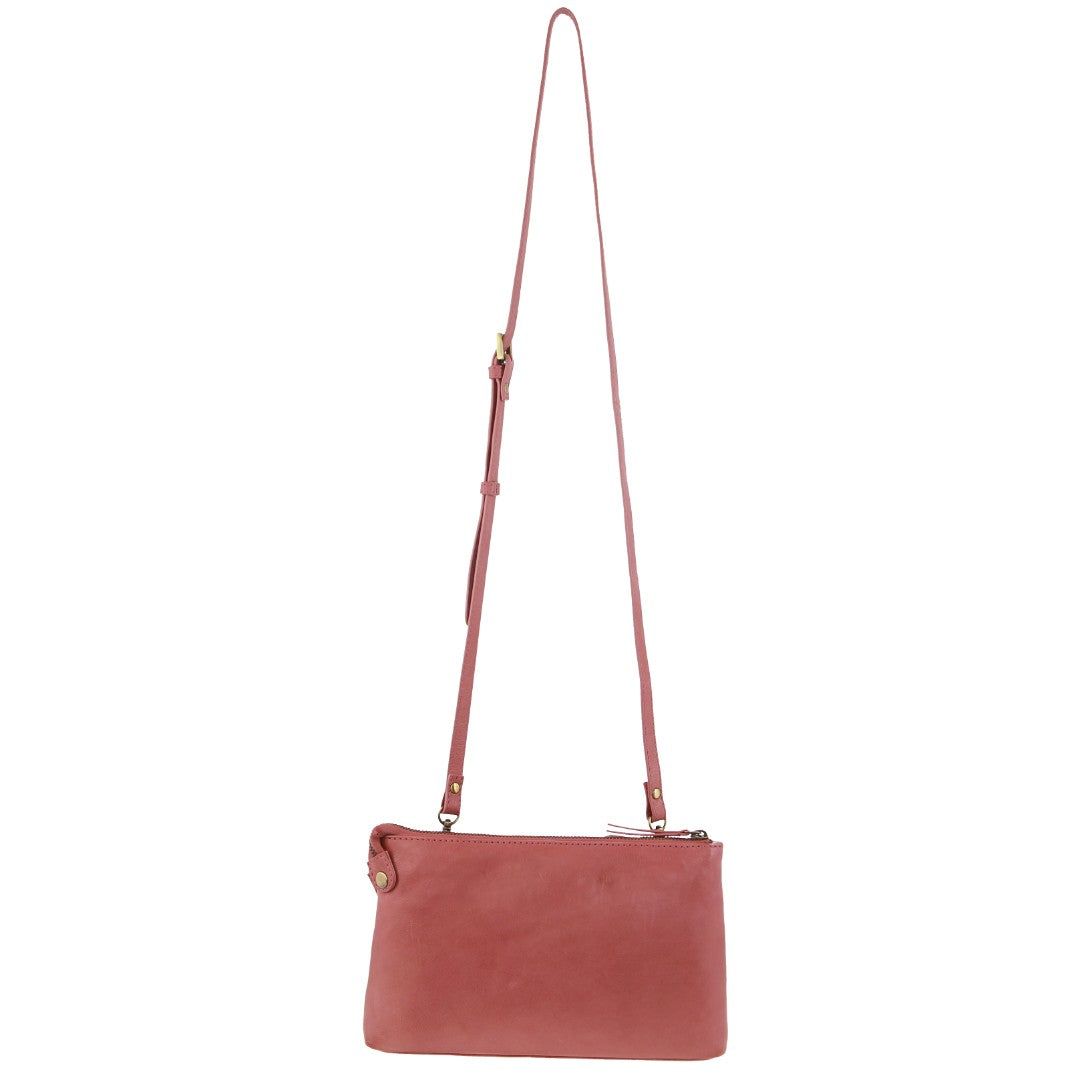 Pierre Cardin Leather Crossbody Bag Crossbody Väska Dam Marsala | HLNQFX204