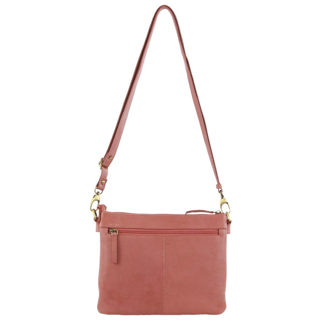 Pierre Cardin Leather Crossbody Bag Crossbody Väska Dam Marsala | STEGYM519