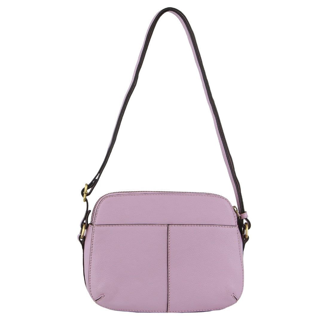 Pierre Cardin Leather Crossbody Bag Crossbody Väska Dam Rosa | QPHUEF927
