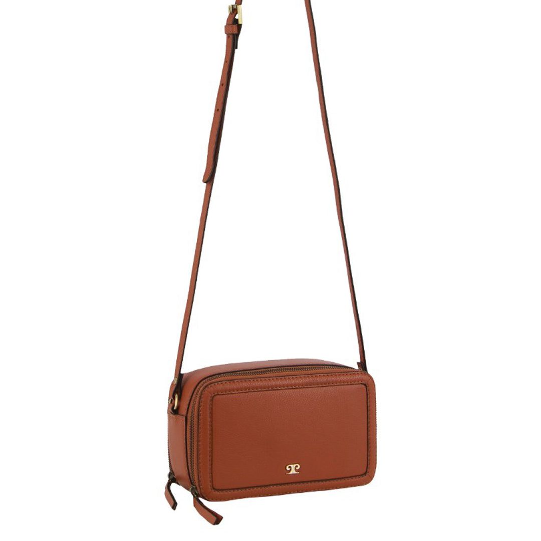 Pierre Cardin Leather Crossbody Camera Bag Clutch Dam Bruna | GAHMEK950