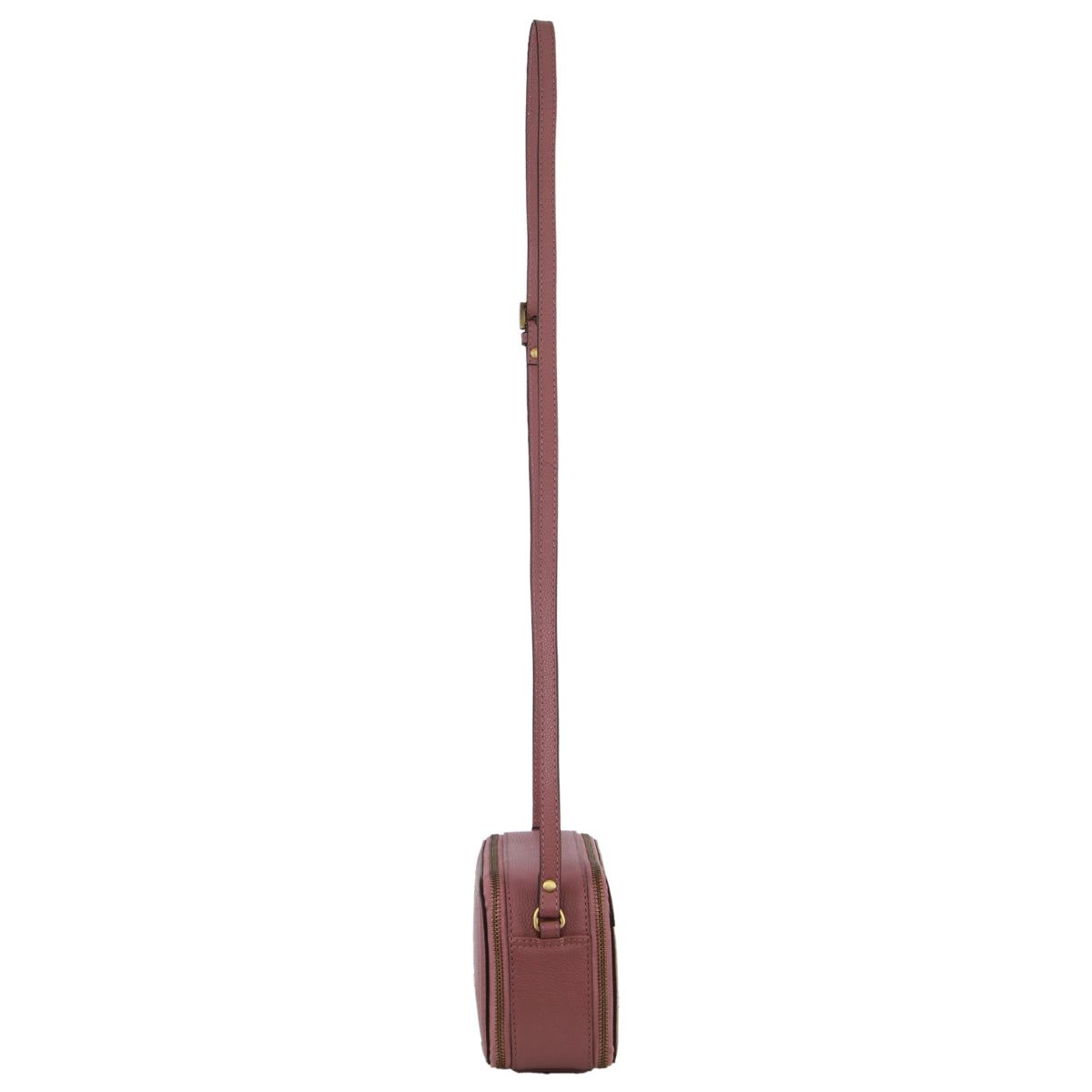 Pierre Cardin Leather Crossbody Camera Bag Clutch Dam Rosa | YOJWVB812