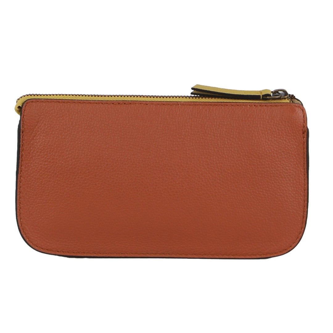 Pierre Cardin Leather Crossbody Clutch Bag Clutch Dam Beige | PWUOQN142