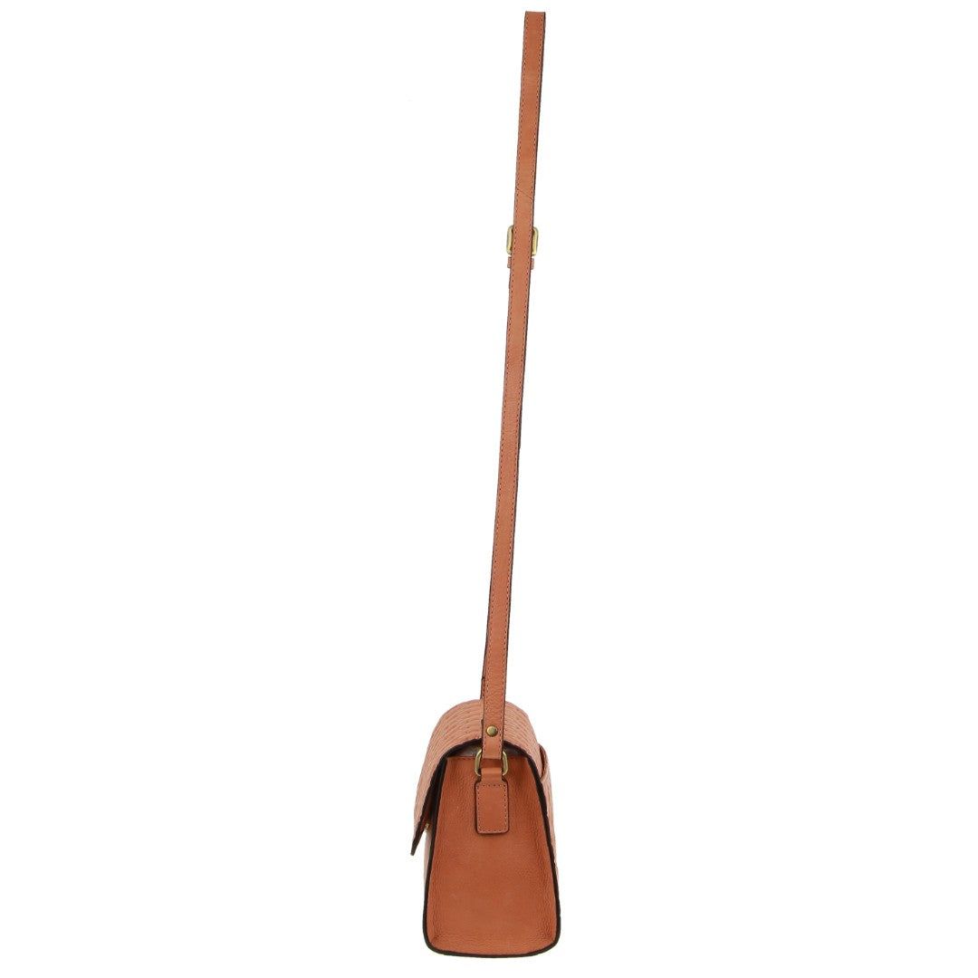 Pierre Cardin Leather Diamond Embossed Cross-Body Bag Crossbody Väska Dam Aprikos | YFHWXK425
