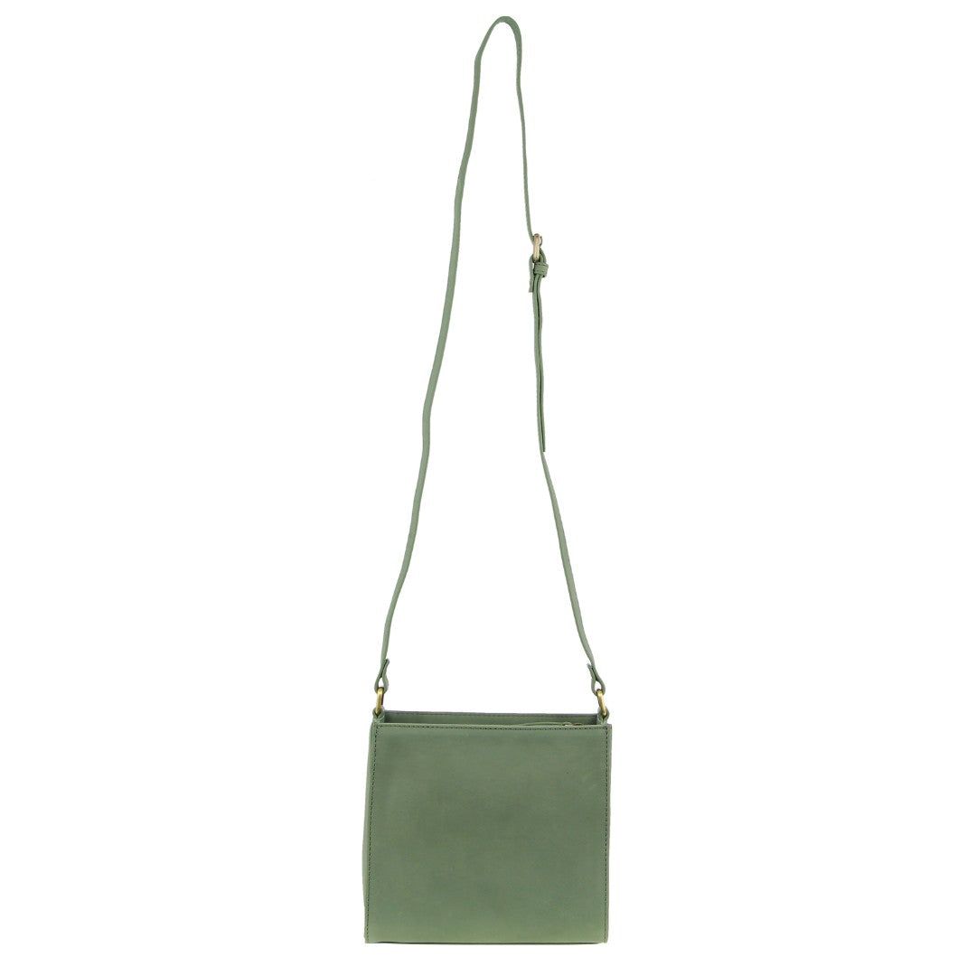 Pierre Cardin Leather Diamond Pattern Embossed Cross-Body Bag Crossbody Väska Dam Olivgröna | CKQBAG176