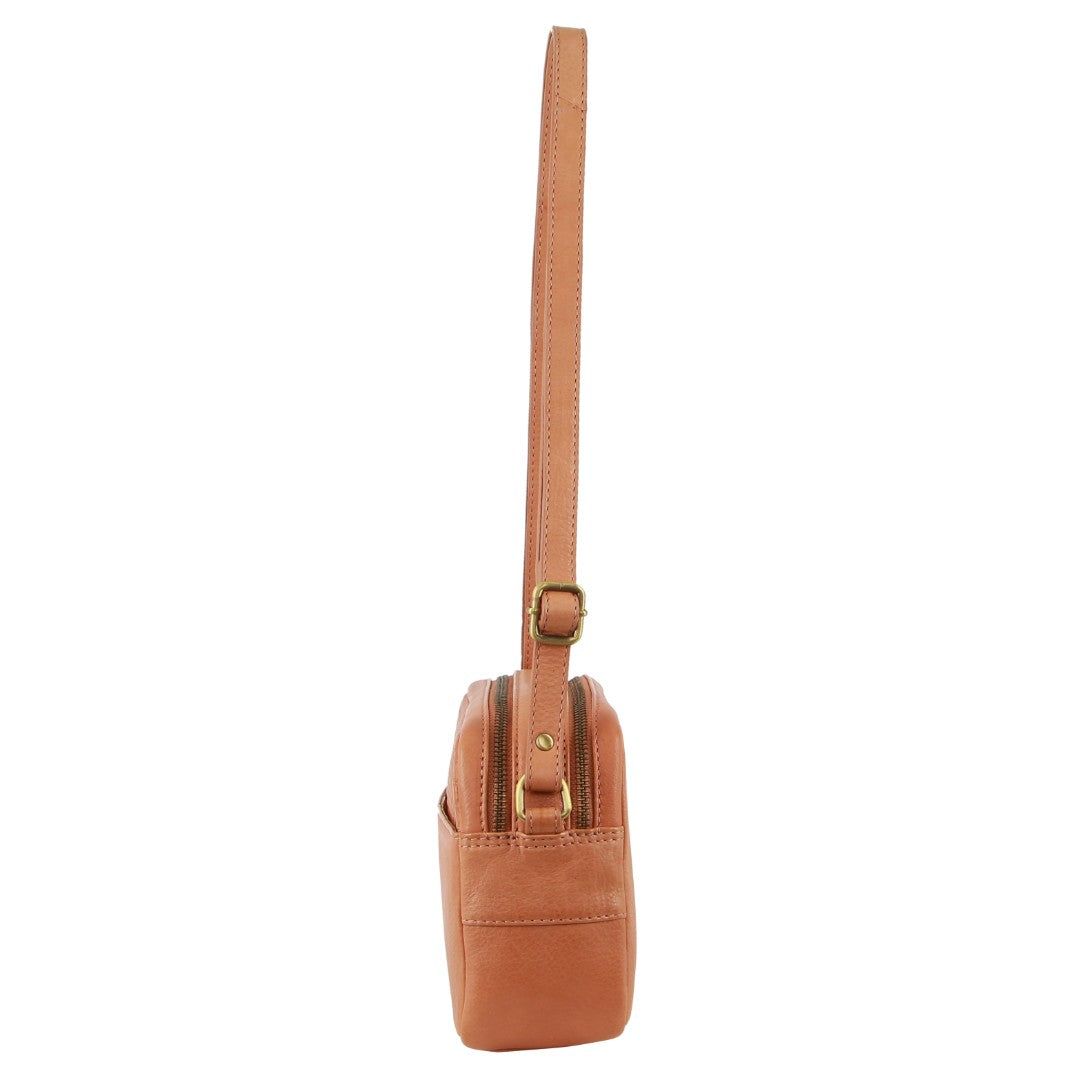 Pierre Cardin Leather Diamond Pattern Embossed Crossbody Bag Crossbody Väska Dam Beige | KBNMGH134