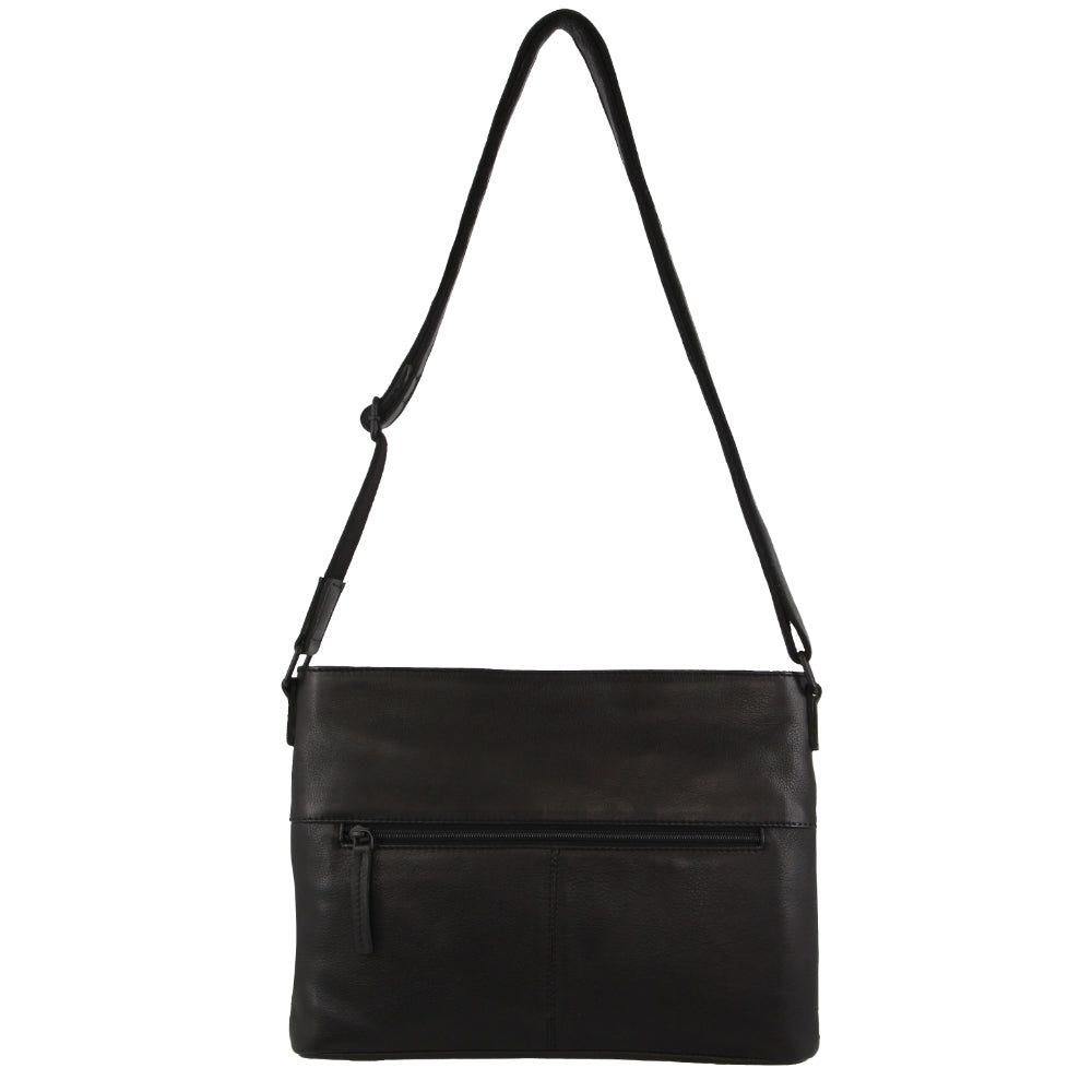 Pierre Cardin Leather Embossed Woven Cross-Body Bag Crossbody Väska Dam Svarta | QXRAMS652
