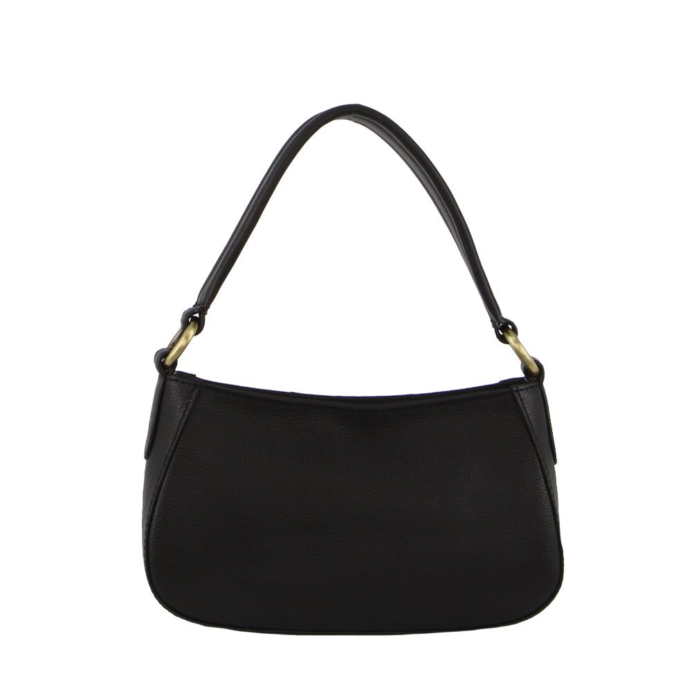 Pierre Cardin Leather Flap Over Bag Crossbody Väska Dam Svarta | GYDTRA479