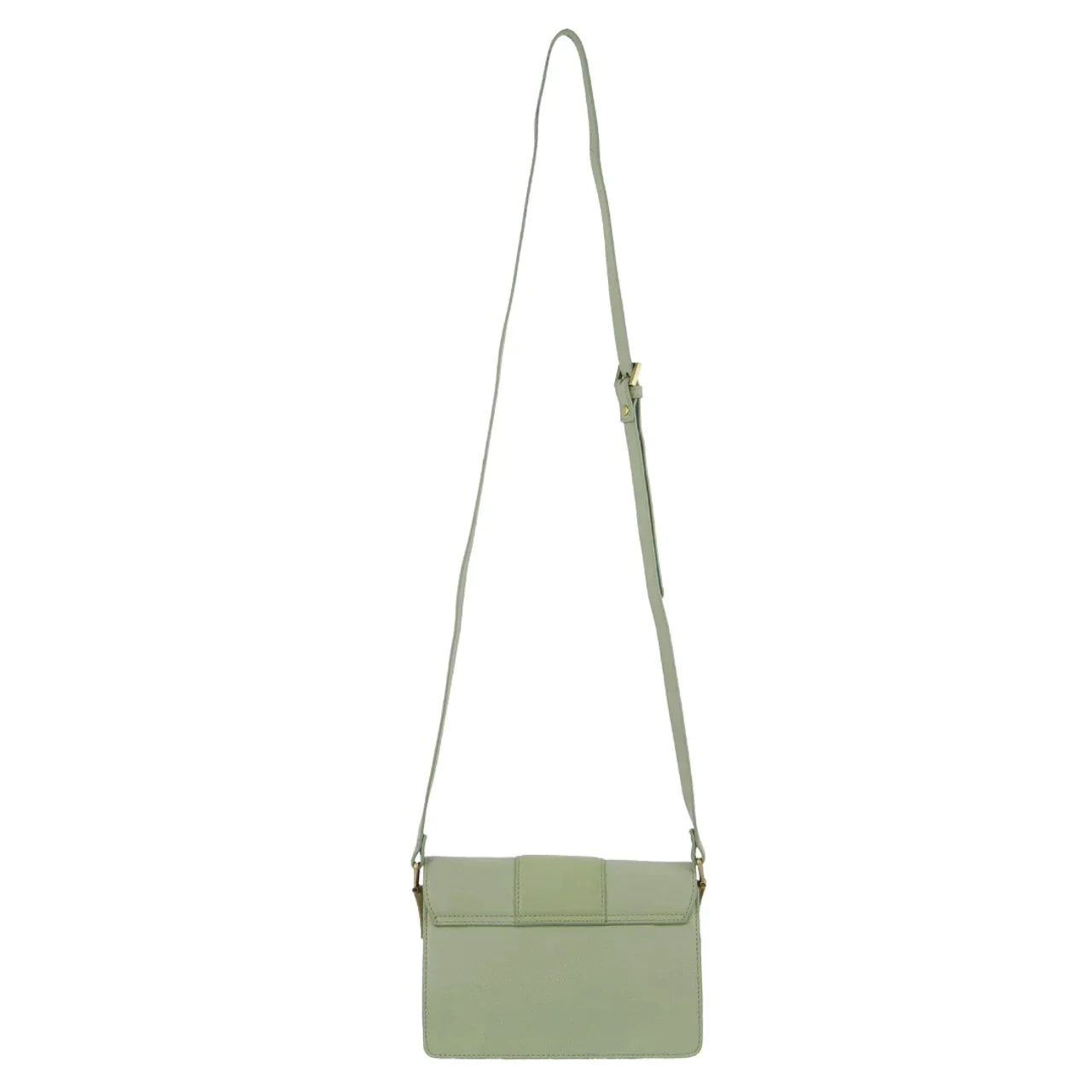 Pierre Cardin Leather Flapover Cross-Body Clutch Clutch Dam Jade | EDUJQA175