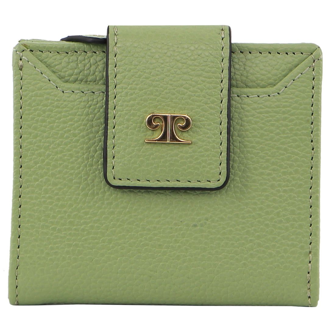 Pierre Cardin Leather Flip-over Bi-fold Wallet Bi-Fold Wallets Dam Rosa | UDHBAW903
