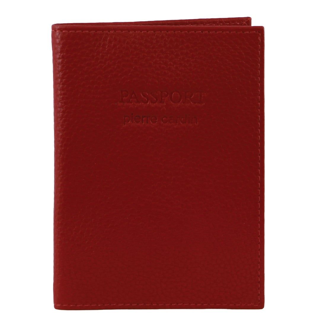 Pierre Cardin Leather Passport Wallet Cover Passport Wallets Dam Turkos | ICEZMT830