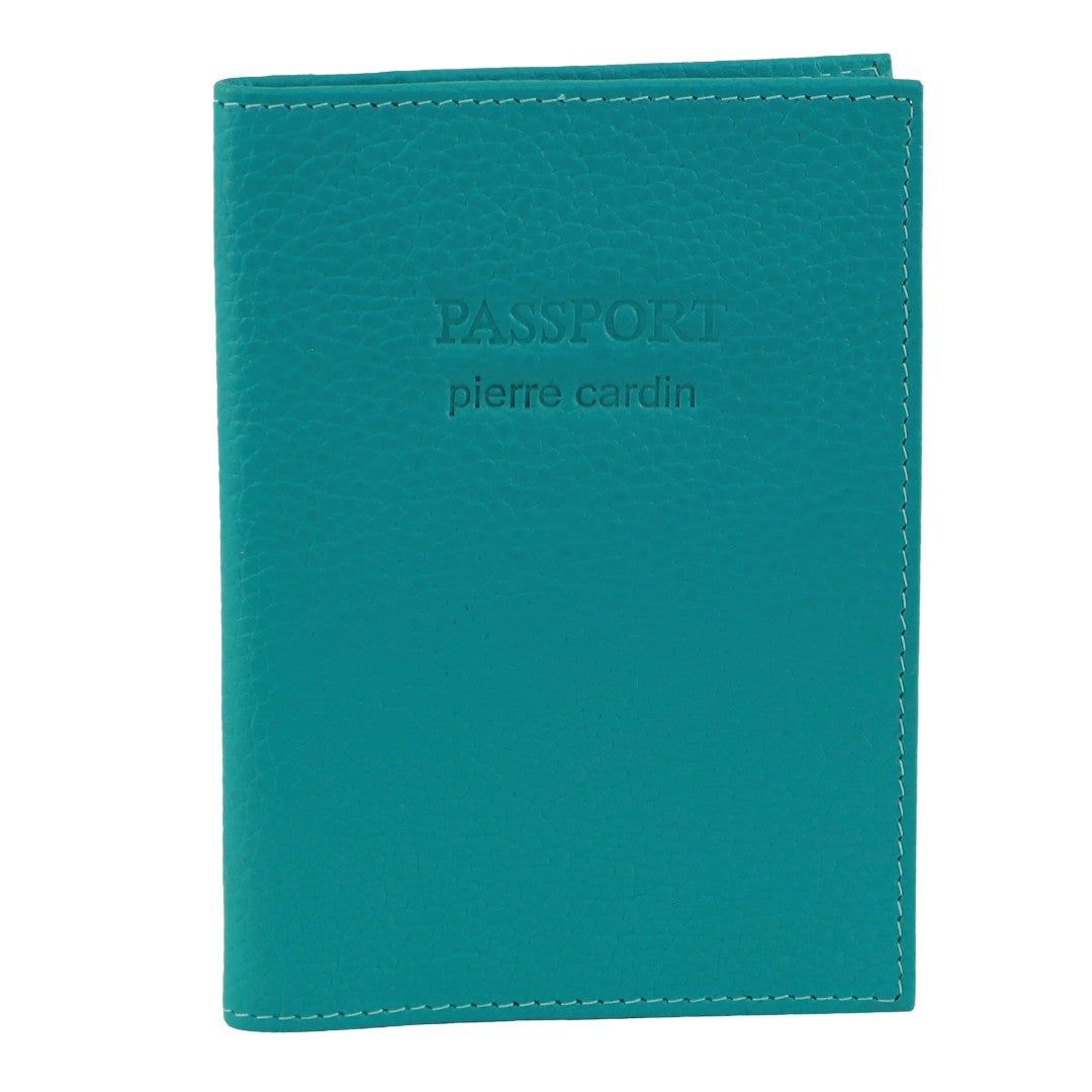 Pierre Cardin Leather Passport Wallet Cover Passport Wallets Dam Turkos | ICEZMT830