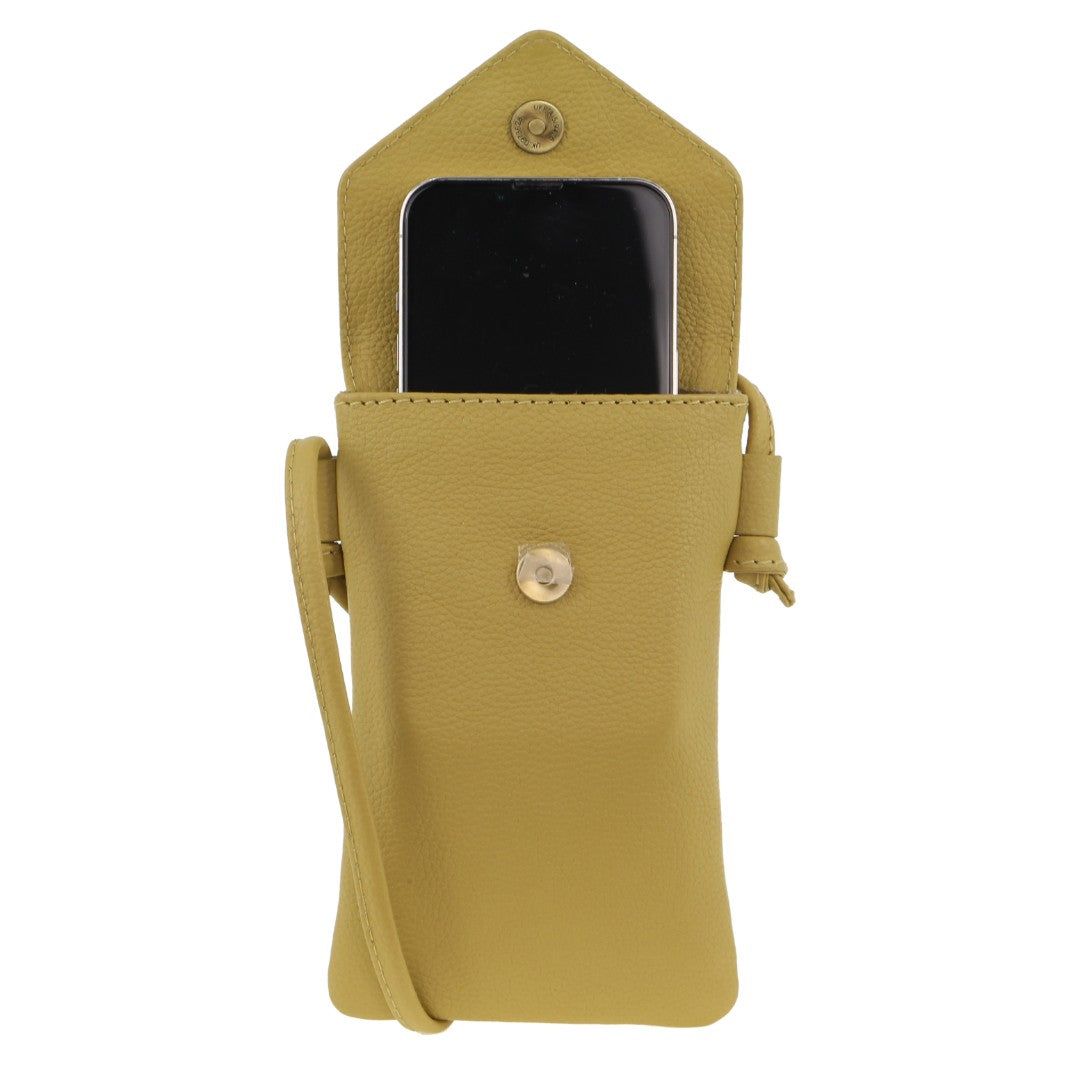 Pierre Cardin Leather Phone Bag Mobile Phone Wallets Dam Gula | JYXNDB319