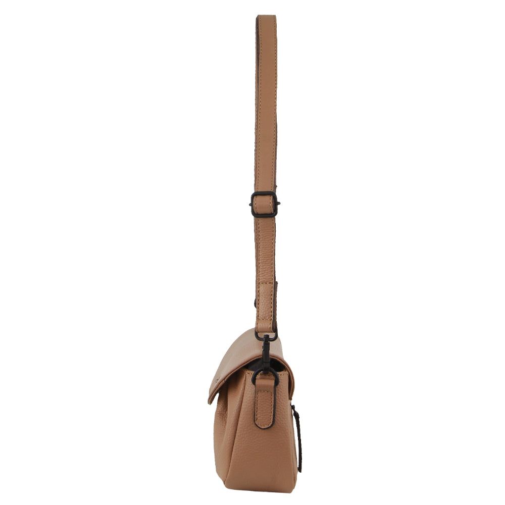 Pierre Cardin Leather Pleated Design Crossbody Bag Clutch Dam Ljusbruna | NVCGTQ463