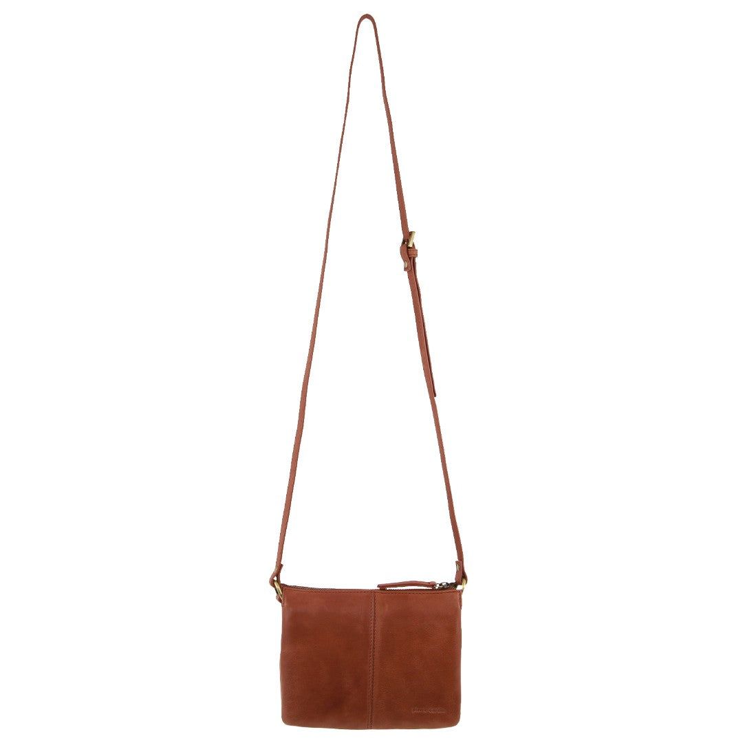 Pierre Cardin Leather Sleek Crossbody Bag Clutch Dam Bruna | YBOHNL368