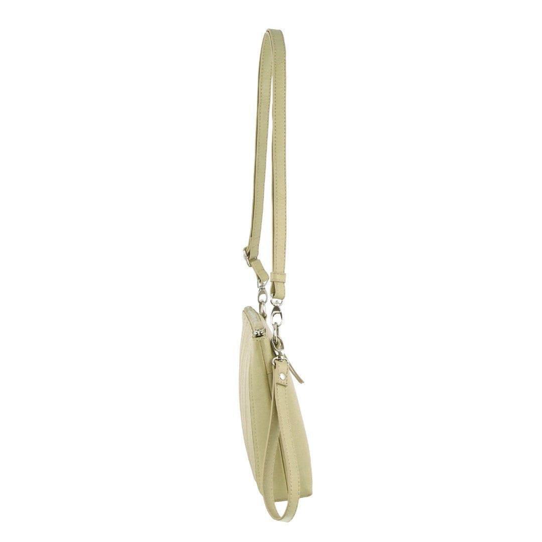 Pierre Cardin Leather Stitch-design Cross-body Bag Crossbody Väska Dam Bruna | VFCTGI967