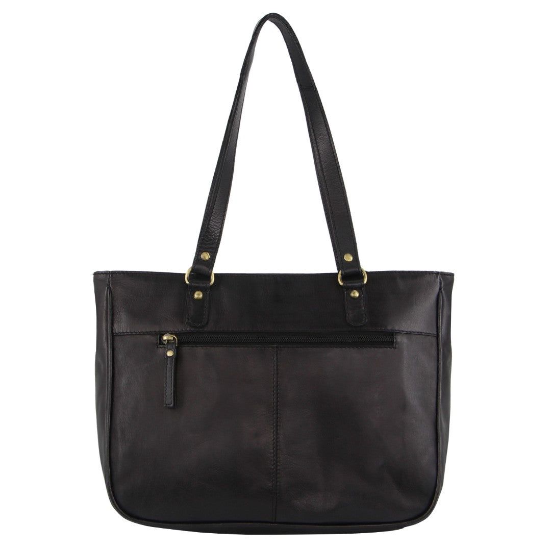 Pierre Cardin Leather Stud Detail Tote Bag Crossbody Väska Dam Svarta | CSJWKG497