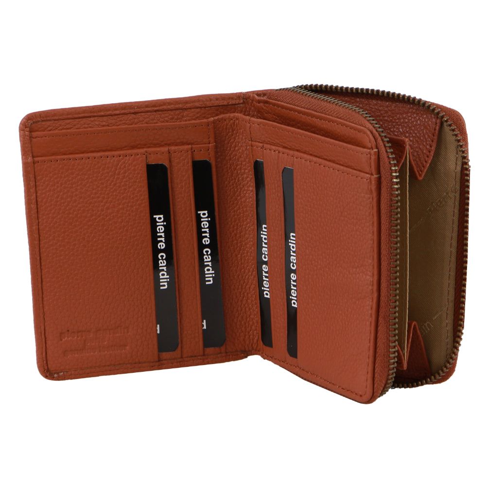 Pierre Cardin Leather Tab Bi-Fold Wallet Bi-Fold Wallets Dam Bruna | RIWAQU945
