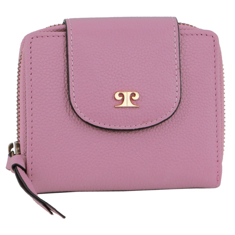 Pierre Cardin Leather Tab Bi-Fold Wallet Bi-Fold Wallets Dam Rosa | PAYGBW204