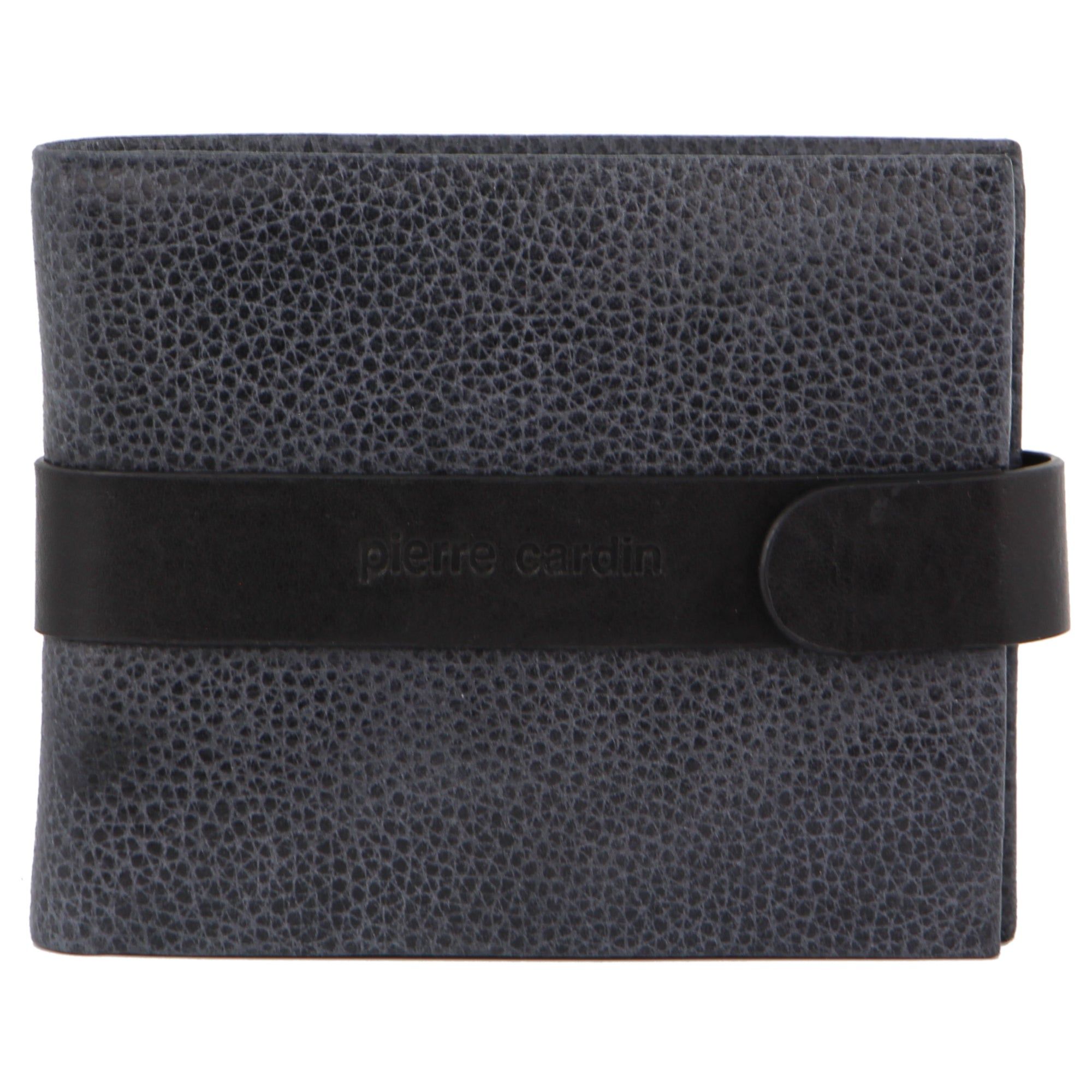 Pierre Cardin Leather Tab Wallet Tab Wallets Herr Svarta | XPEKYR549