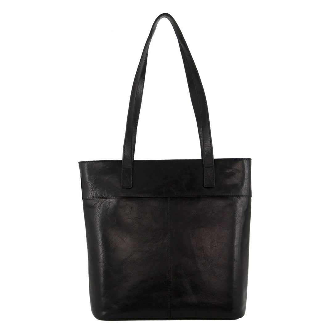 Pierre Cardin Leather Tote Bag Handbags Dam Svarta | GFTJPN430